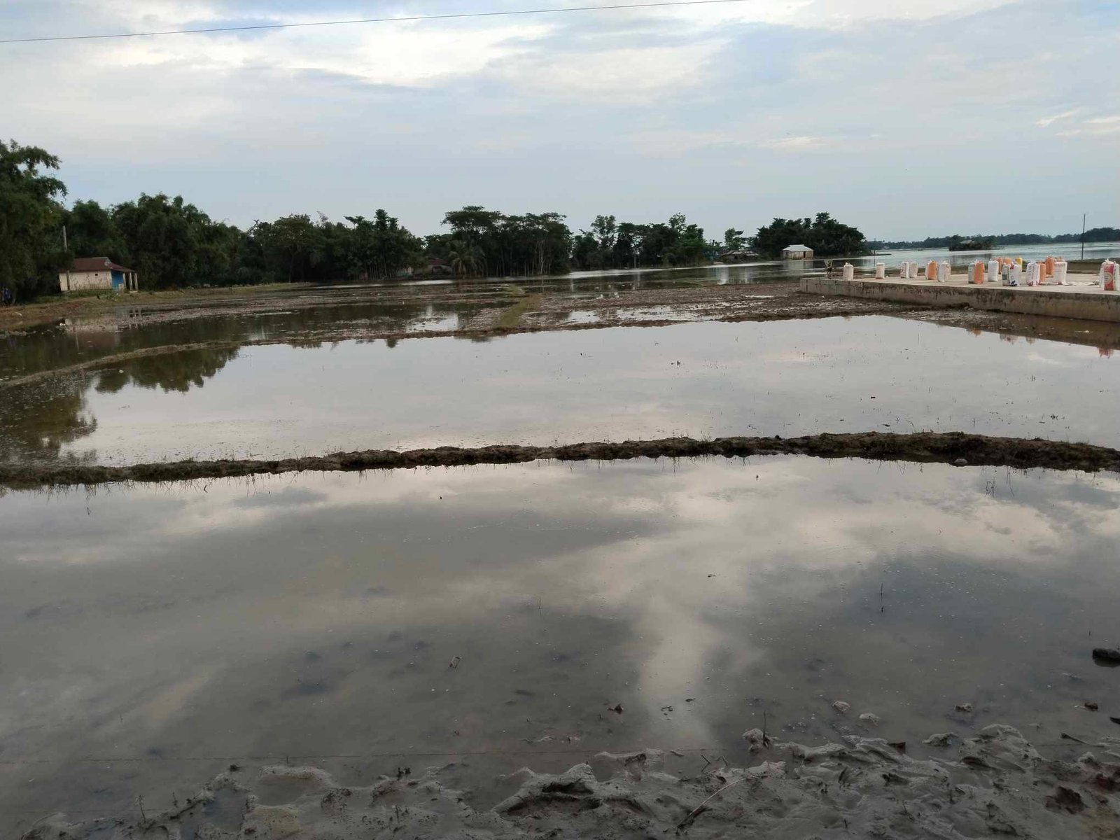 সুনামগঞ্জে ফের বন্যার আশঙ্কা