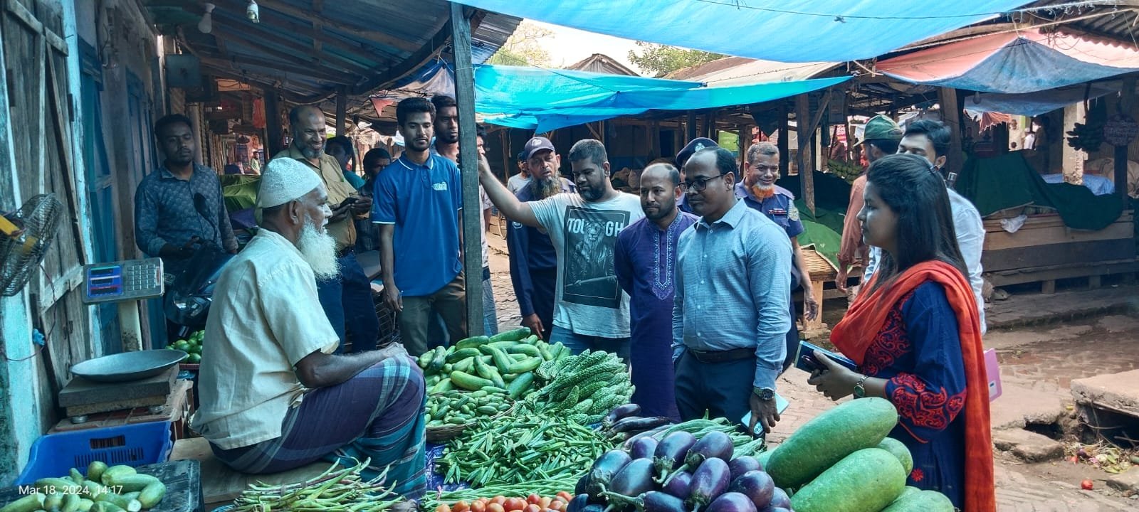 নলছিটিতে দুই ব্যবসায়ীকে ২৫ হাজার টাকা জরিমানা