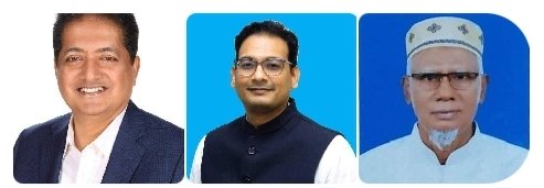 সুনামগঞ্জ সদরে চপল, শান্তিগঞ্জে অভি ও মধ্যনগরে রাজ্জাক ভূঁইয়া বিজয়ী