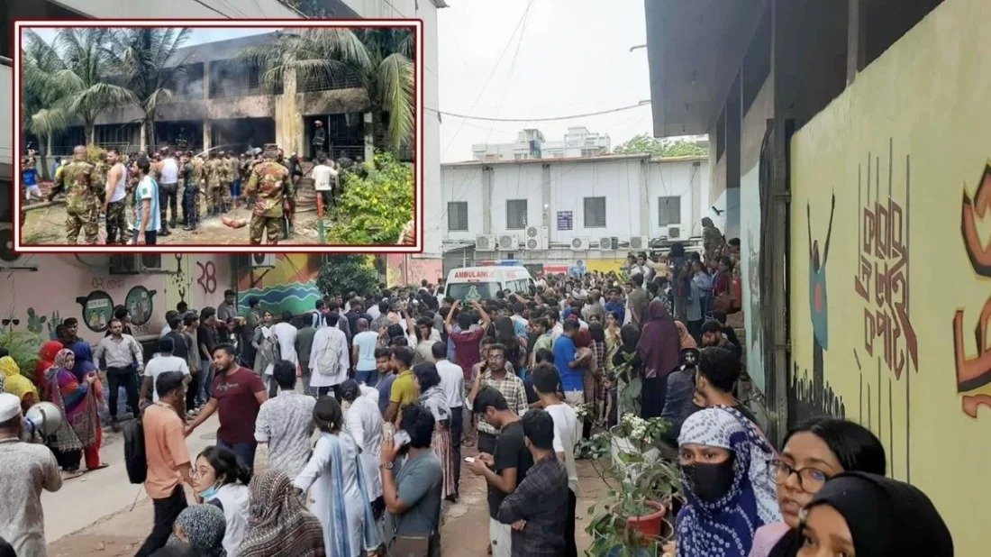 বিধ্বস্ত ভবনটিতে ক্লাস শেষে চলছিল কোচিং, ভেতরে ছিল ১০০-১৫০ শিক্ষার্থী